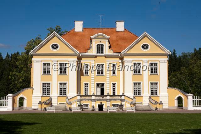 estonie 21.JPG - Estonie, comté de Harju, parc national de Lahemaa, manoir de Palmse, façade
